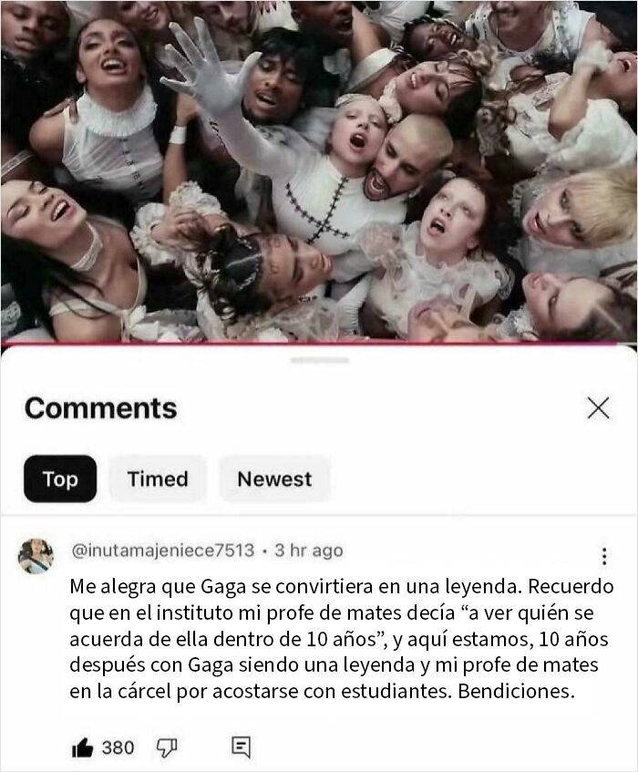 La guinda del pastel