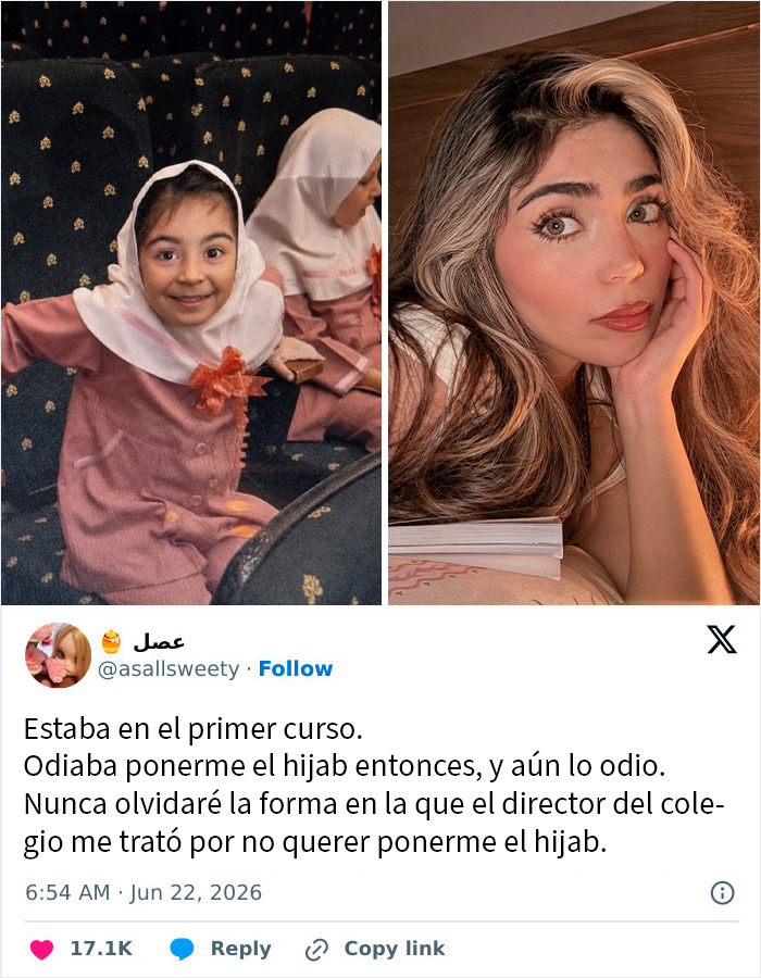 15 Side-By-Sides Showing What Letting Go Of The Hijab Looks Like For Real Women