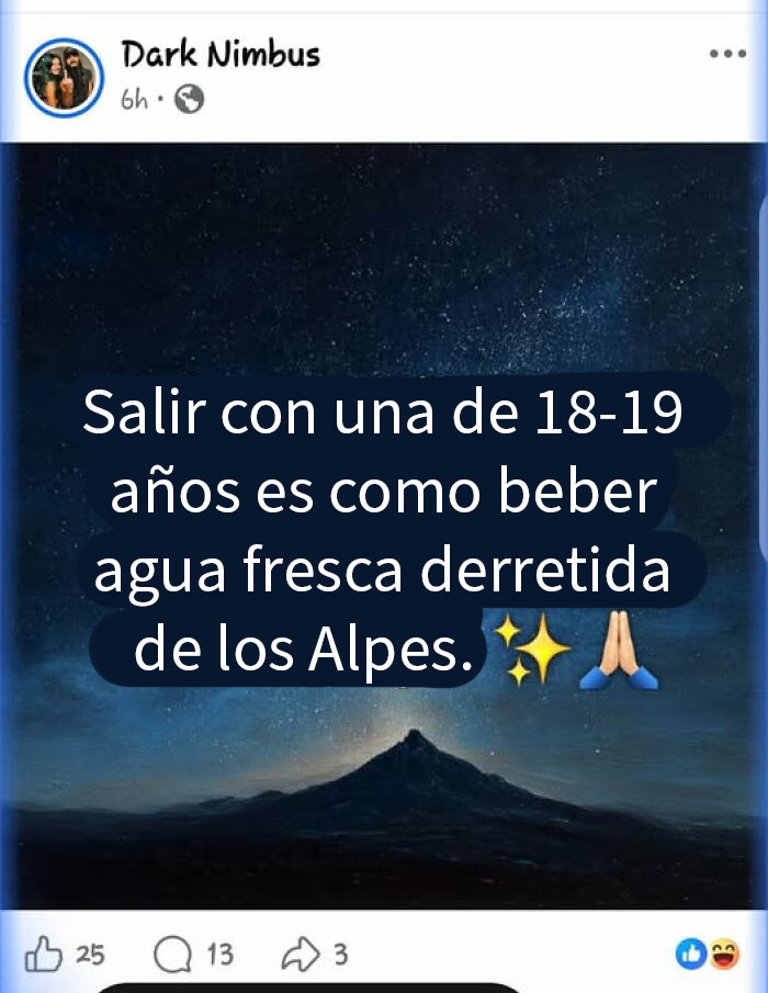Madre mía la comparación