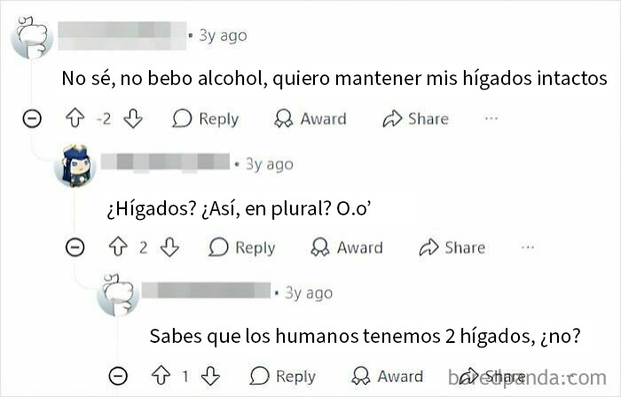 Madre mía, 2 hígados
