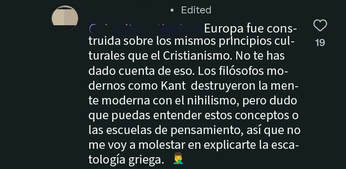Arrogante es poco