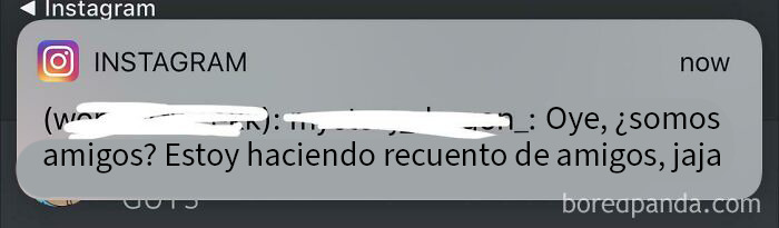 Hemos hablado 3 veces y no le conozco en la vida real