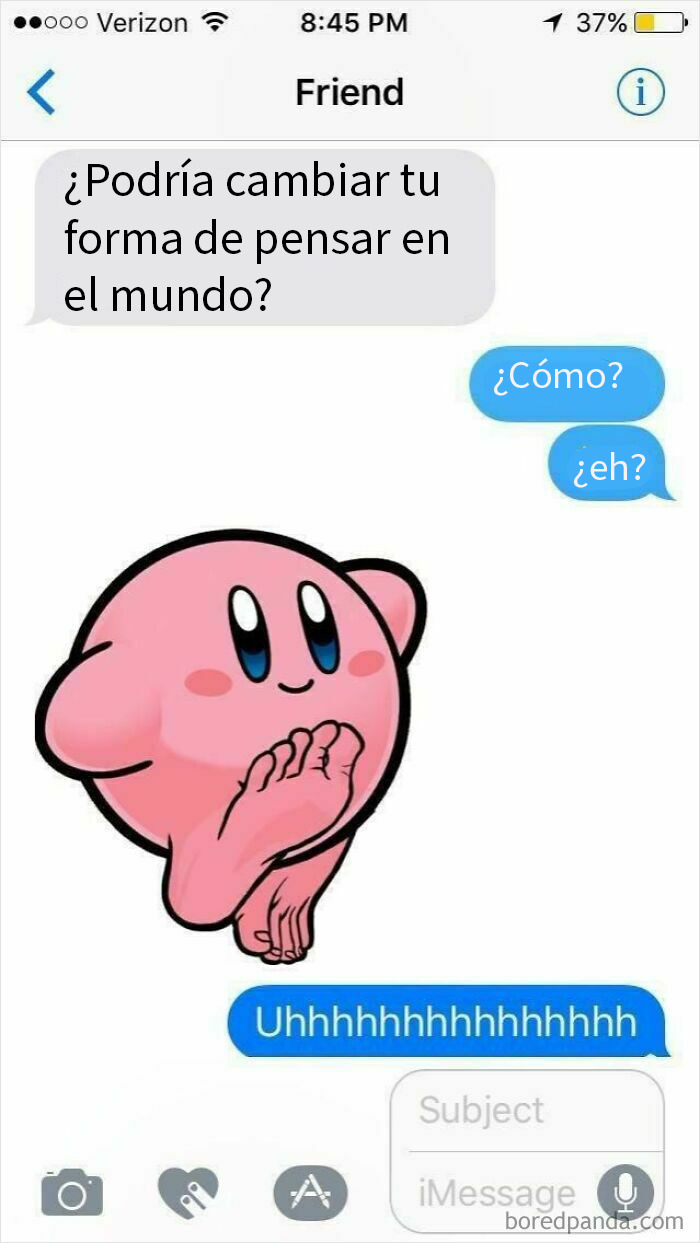 No me escribe en meses y ahora me sale con esto