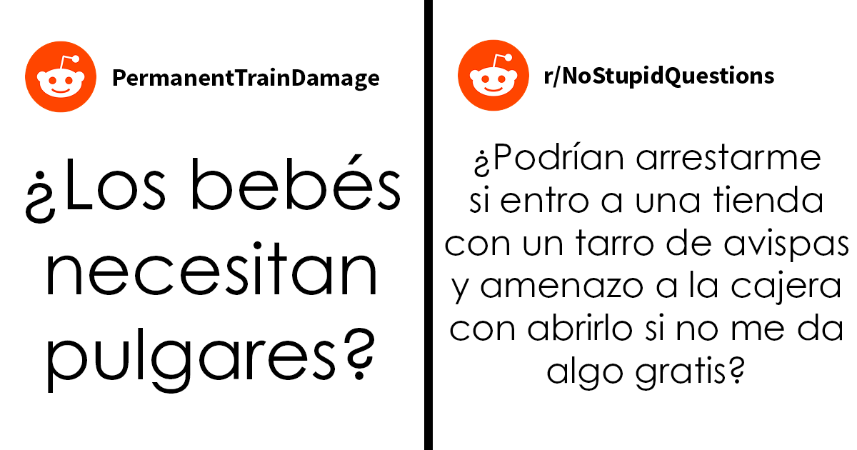 20 Publicaciones muy tontas compartidas en Reddit