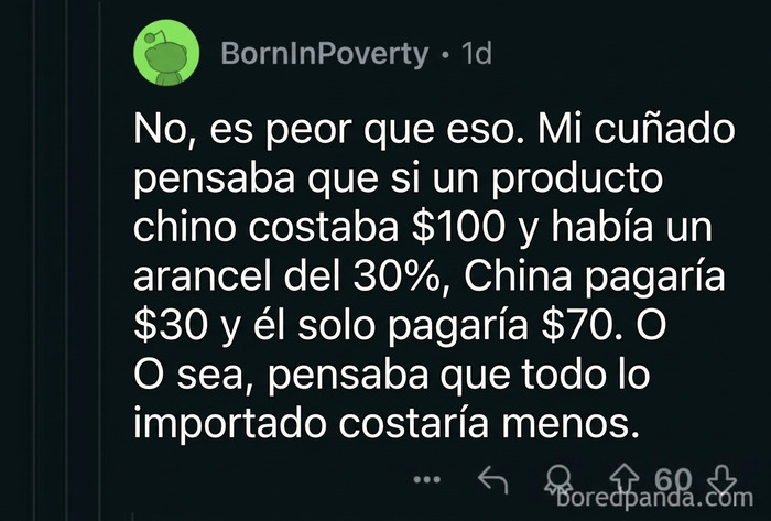 Hay gente que no...