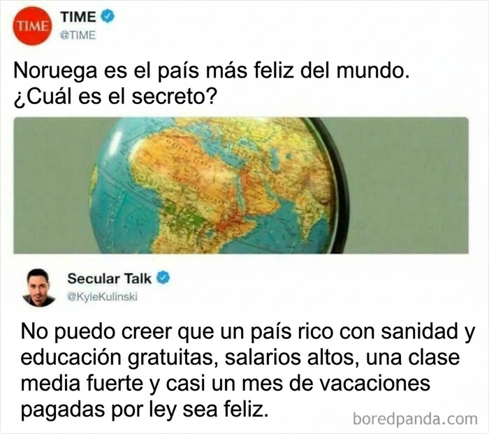¿Por qué serán tan infelices en EEUU?