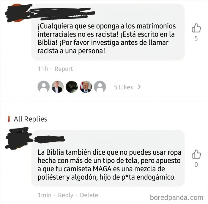 Elige qué partes de la biblia seguir y cuáles no