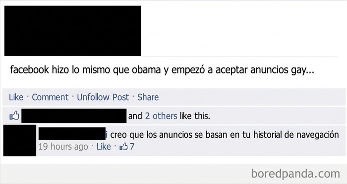 "Anuncios gay" en FB