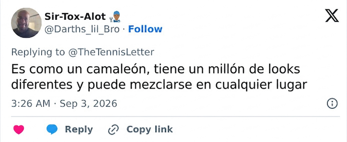 Se vuelve viral una mujer que bailaba en el US Open, y todos se asombran al saber quién es su padre Se vuelve viral una mujer que bailaba en el US Open, y todos se asombran al saber quién es su padre