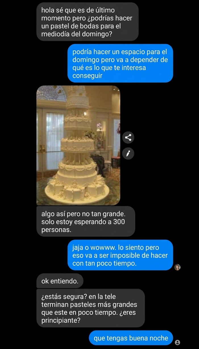 Hazme una pedazo de tarta en 48 horas