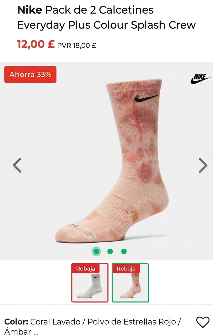 Calcetines que te hacen parecer que huiste de la escena de un crimen