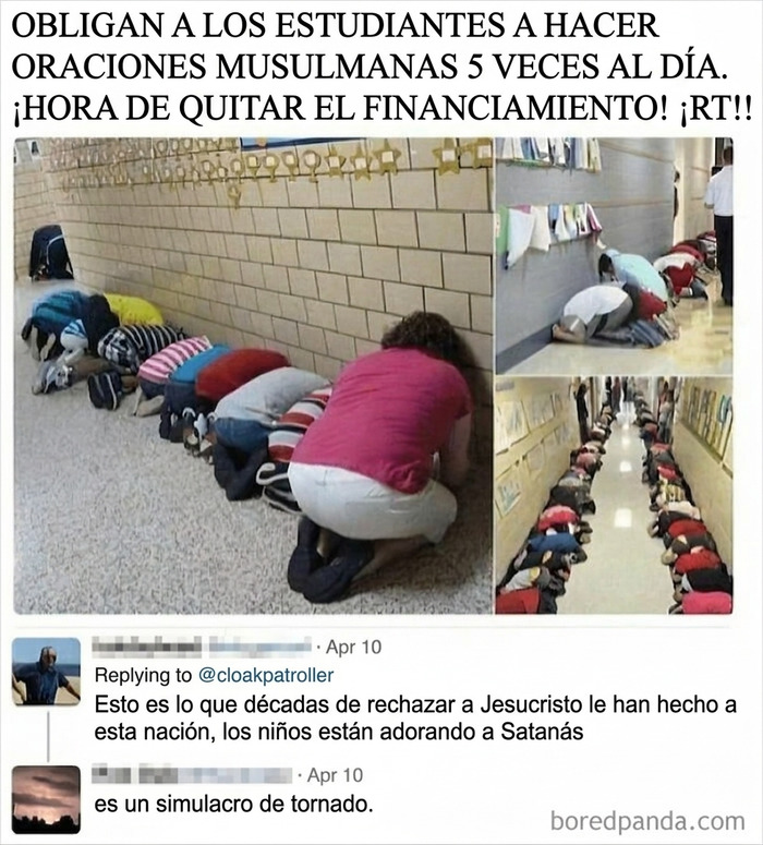 Simulacro de tornado