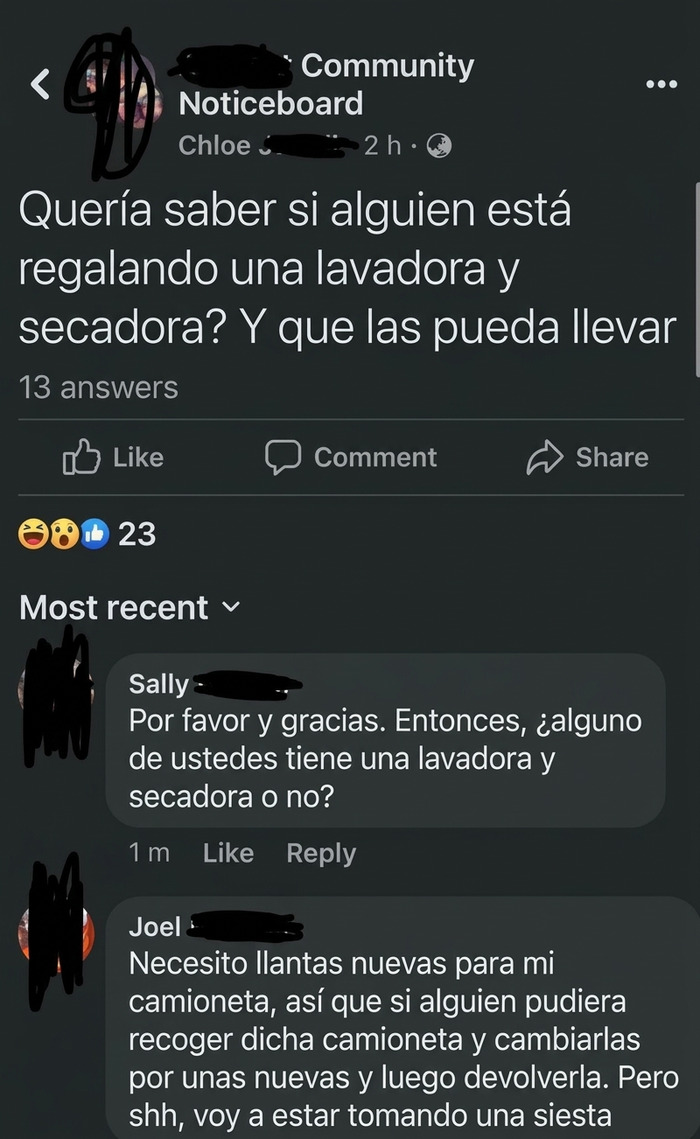 Regálamelo y tráemelo a casa