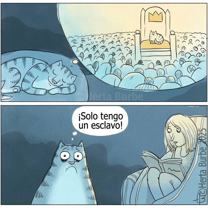 50 Beautiful Cat Comics By This Artist That Show Why Humans Feel So Deeply Connected To These Animals