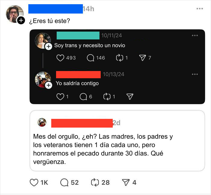 Qué vergüenza, sí claro