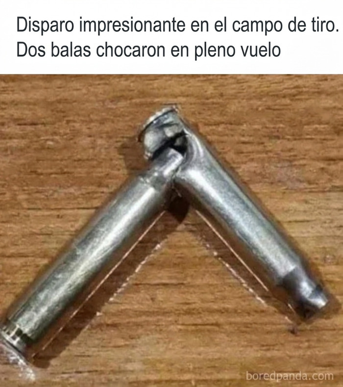 Así no funcionan las balas