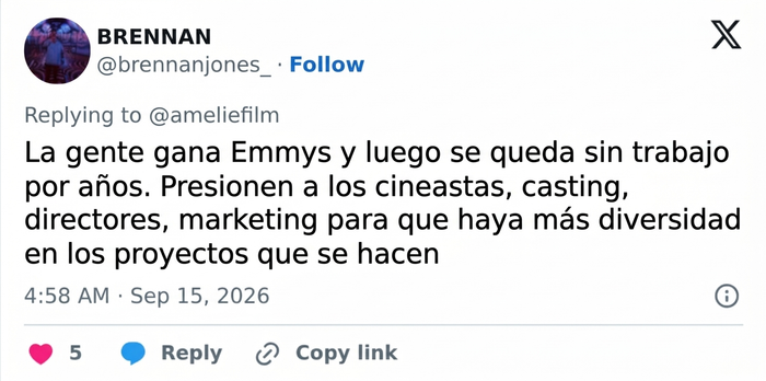 Los fans descubren una tendencia alarmante entre los ganadores de los premios Emmy que enfurece a mucha gente Los fans descubren una tendencia alarmante entre los ganadores de los premios Emmy que enfurece a mucha gente