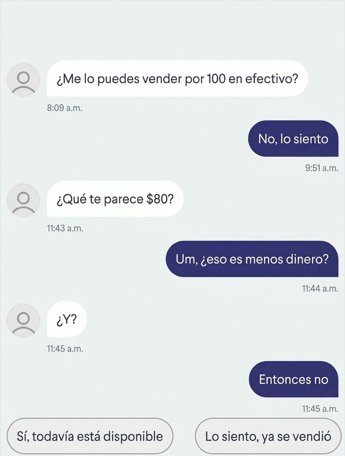 Estaba vendiendo 32 gigas de RAM por 150