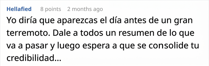 Un hombre que afirma haber visto el a&ntilde;o 2118 y su versi&oacute;n de la 3&ordf; Guerra Mundial.