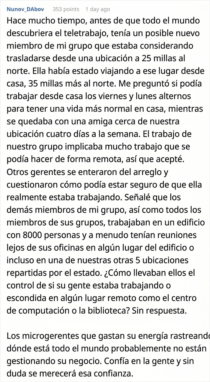 Este jefe espera que su empleado vuelva a la oficina tras 6 años trabajando en remoto, y él demuestra que su oficina en casa fue aprobada por RRHH Este jefe espera que su empleado vuelva a la oficina tras 6 años trabajando en remoto, y él demuestra que su oficina en casa fue aprobada por RRHH