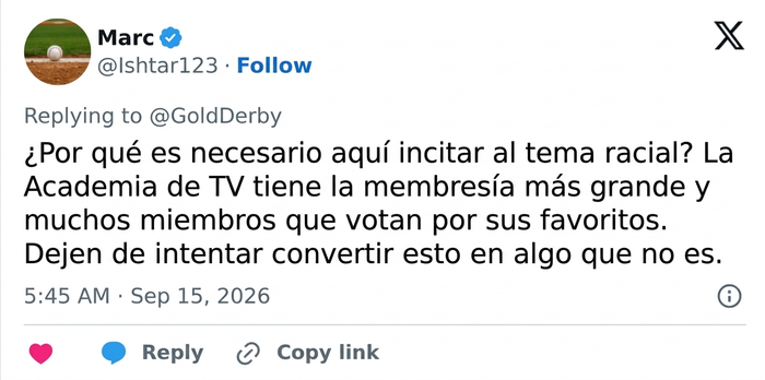Los fans descubren una tendencia alarmante entre los ganadores de los premios Emmy que enfurece a mucha gente Los fans descubren una tendencia alarmante entre los ganadores de los premios Emmy que enfurece a mucha gente