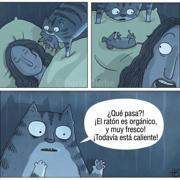 50 Beautiful Cat Comics By This Artist That Show Why Humans Feel So Deeply Connected To These Animals