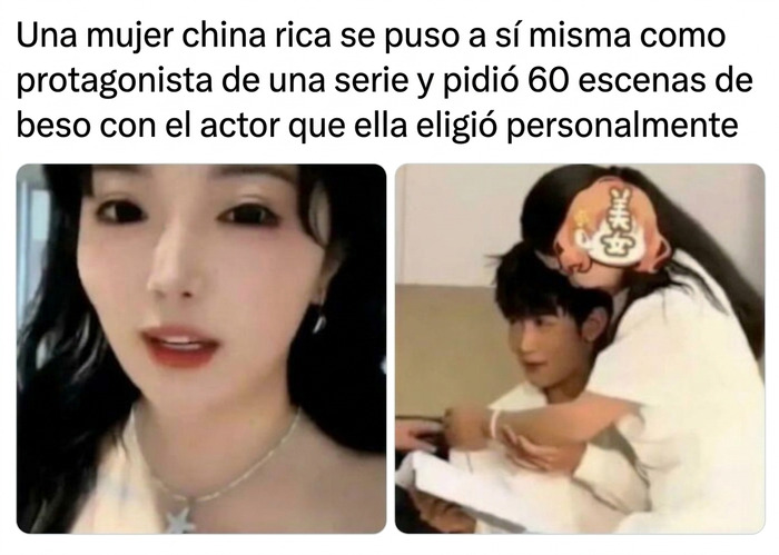 ¿Es moral que te elijas a ti misma como protagonista y pidas 60 escenas de besos en tu propio drama?