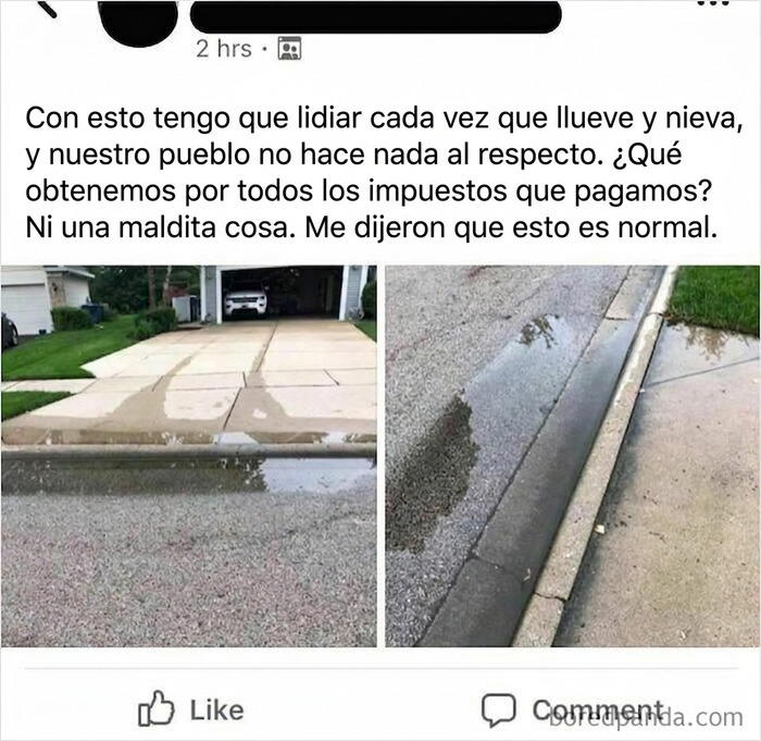 Imagina no saber que los charcos son normales