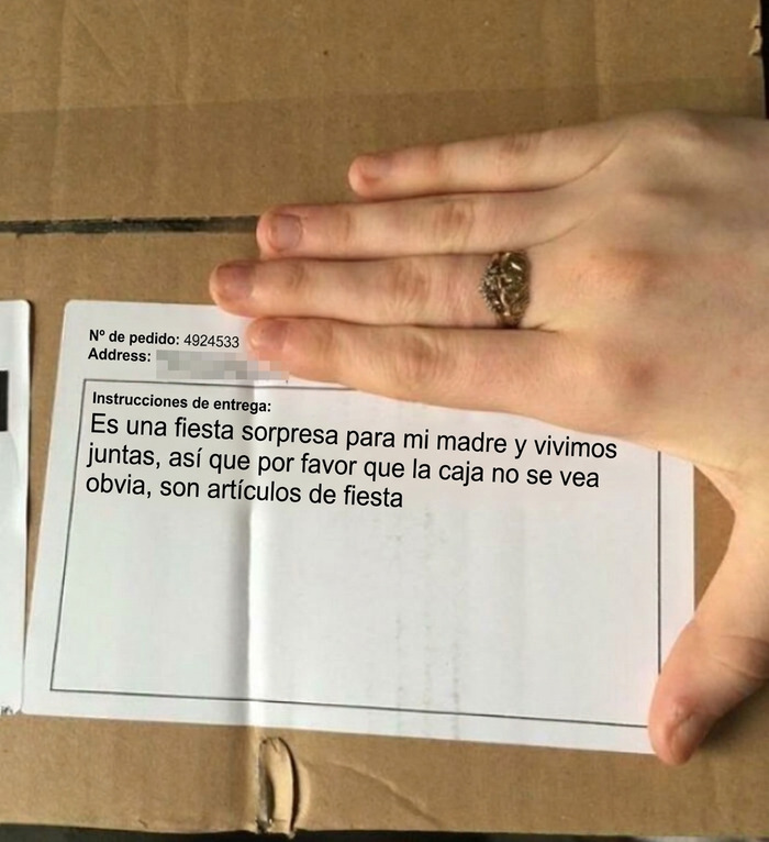 Solo te pidieron una cosa