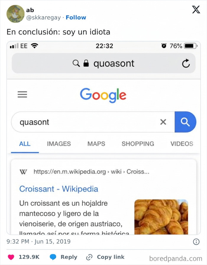 No todo el mundo sabe francés, no pasa nada