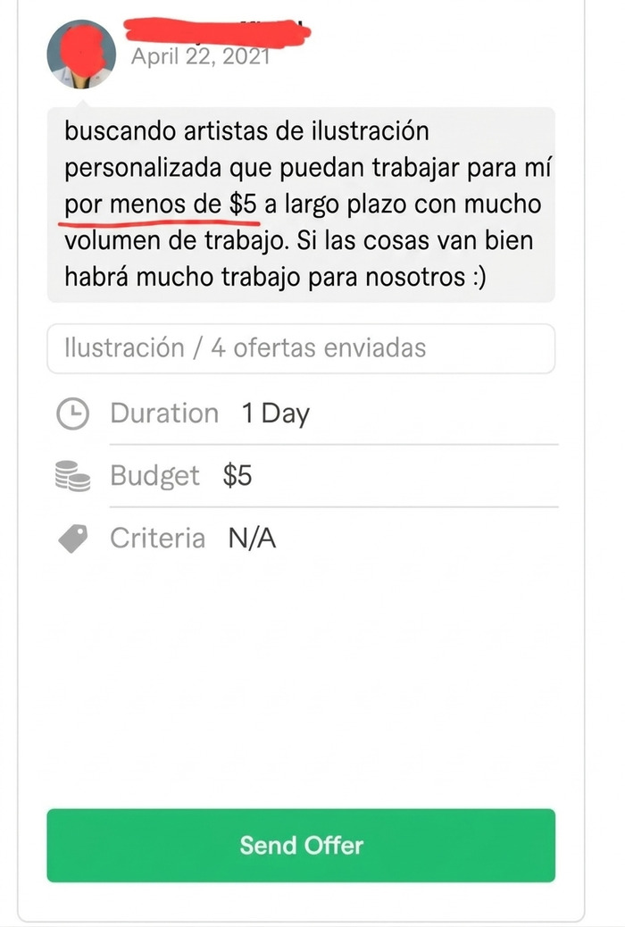 Qué oferta más tentadora