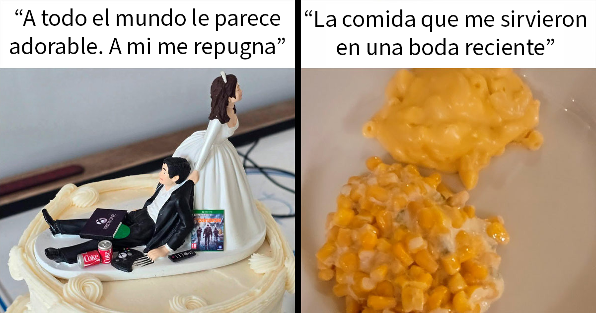 20 Publicaciones alucinantes de novios prepotentes en sus bodas