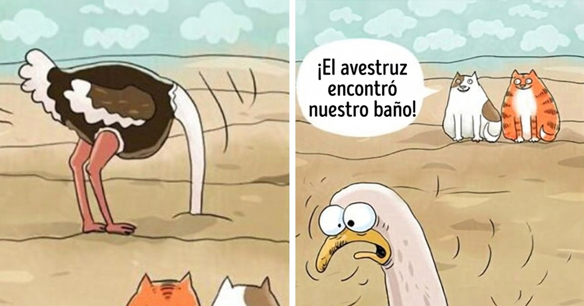 32 Hermosos cómics sobre gatos que muestran por qué los humanos se sienten tan conectados a ellos