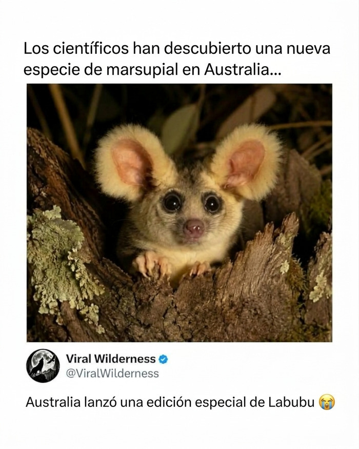 Pequeño y tierno marsupial de orejas grandes en Australia, un retrato de la increíble naturaleza.