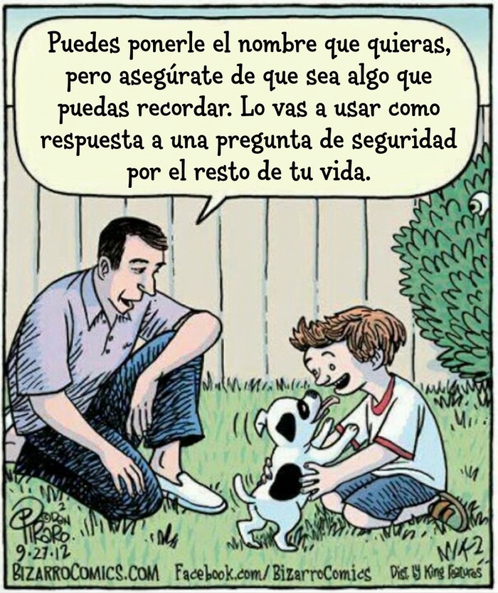 Historieta cómica sobre un perro y su dueño, parte de nuestras publicaciones divertidas.