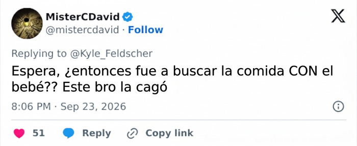 Reaccion viral sobre un hombre que no supo tratar a su esposa adecuadamente