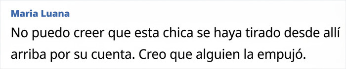 Captura de pantalla de un comentario sobre el caso de la hija de 22 años y su jefe. Captura de pantalla de un comentario sobre el caso de la hija de 22 años y su jefe.