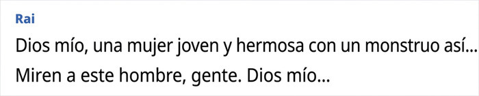 Captura de pantalla con opinión sobre la pareja de la hija de 22 años y su jefe. Captura de pantalla con opinión sobre la pareja de la hija de 22 años y su jefe.
