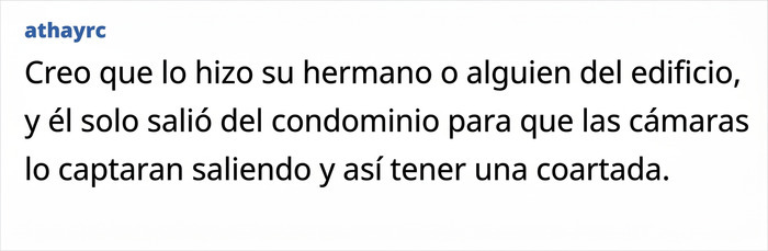 Usuario athayrc teoriza sobre la coartada en el caso de la madre que acepto la relacion de su hija. Usuario athayrc teoriza sobre la coartada en el caso de la madre que acepto la relacion de su hija.