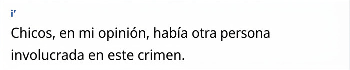 Comentario en redes sociales que cuestiona el crimen relacionado con la hija de 22 años y su jefe. Comentario en redes sociales que cuestiona el crimen relacionado con la hija de 22 años y su jefe.