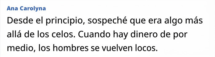 Imagen con texto que discute los celos y el dinero en la relación de una joven de 22 años y su jefe. Imagen con texto que discute los celos y el dinero en la relación de una joven de 22 años y su jefe.