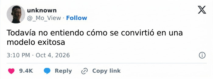Publicación en redes sobre el talento como supermodelo y el regreso de Gigi Hadid. Publicación en redes sobre el talento como supermodelo y el regreso de Gigi Hadid.