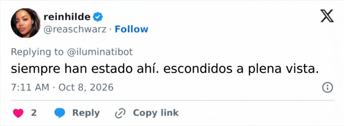 Publicaci&oacute;n que debate el aspecto de una multimillonaria escondida a plena vista.
