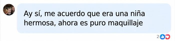 Opinión de un usuario de internet sobre la evolución de la modelo Thylane Blondeau. Opinión de un usuario de internet sobre la evolución de la modelo Thylane Blondeau.