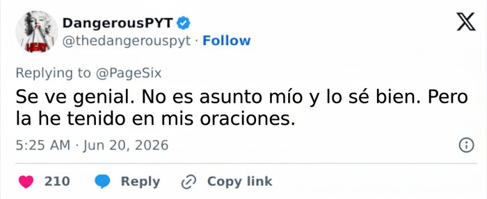 Mensaje de apoyo a Kelly Osbourne sobre su salud y cambio de peso Mensaje de apoyo a Kelly Osbourne sobre su salud y cambio de peso