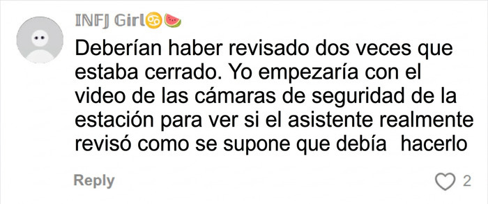 Comentario sobre revisi&oacute;n de seguridad en monta&ntilde;a rusa