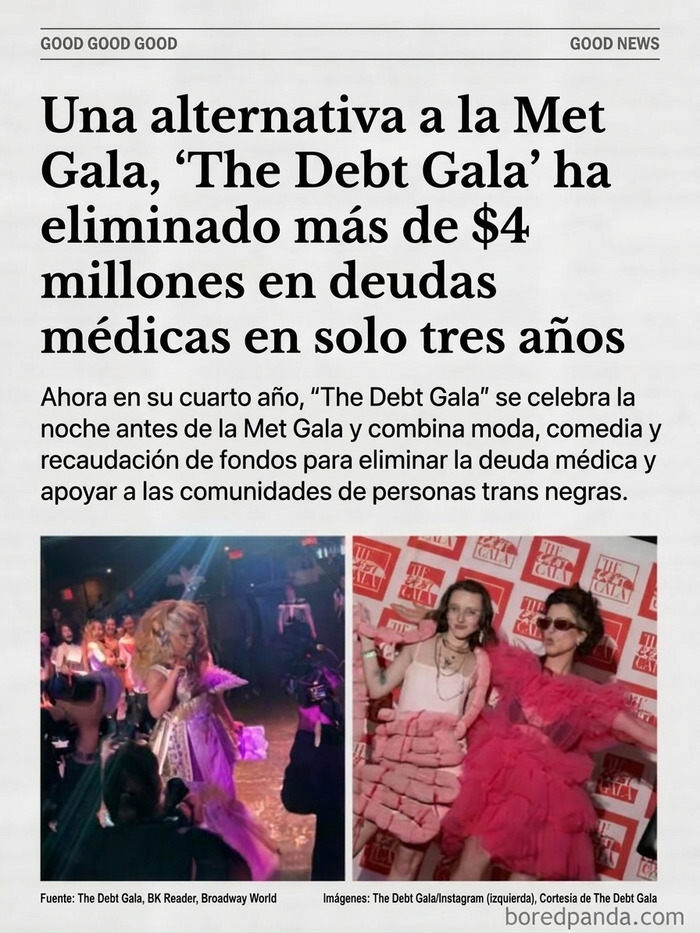 Evento The Debt Gala combate deuda médica y apoya a comunidades trans negras