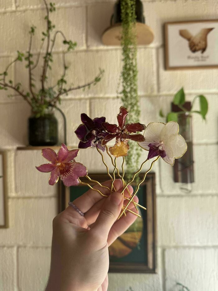 Creaciones geniales de flores artesanales hechas a mano con detalles delicados