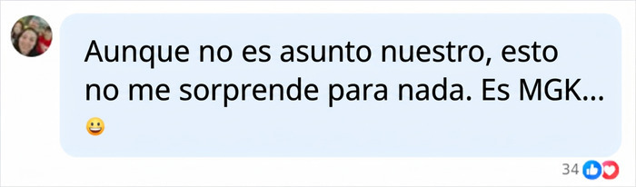 Comentario en redes sobre MGK y vida &iacute;ntima de Dakota Johnson