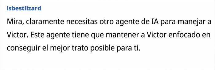 Comentario en línea sobre el uso de un reclutador IA en procesos de selección laboral Comentario en línea sobre el uso de un reclutador IA en procesos de selección laboral